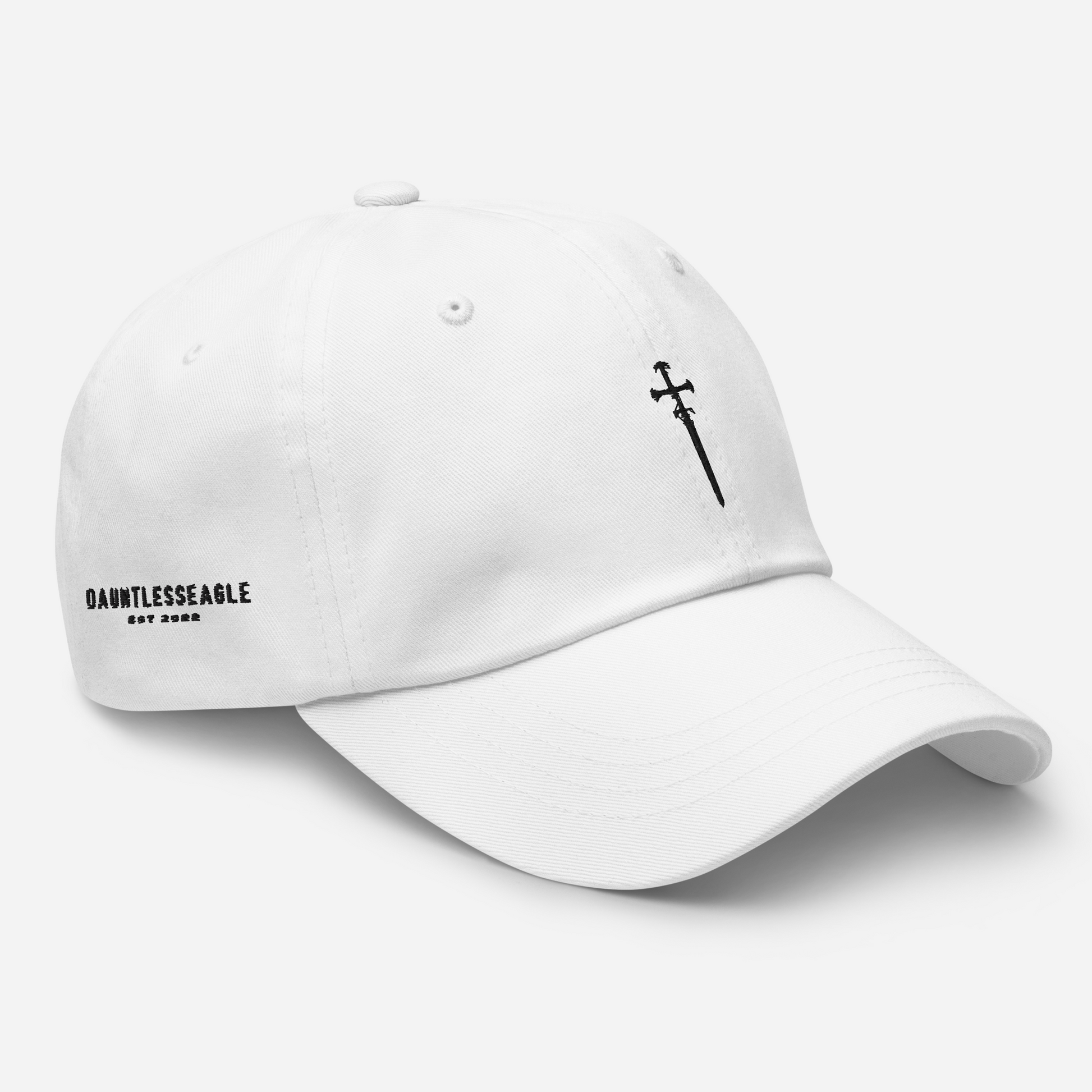 A Conqueror's Cap (White) - DauntlessEagle